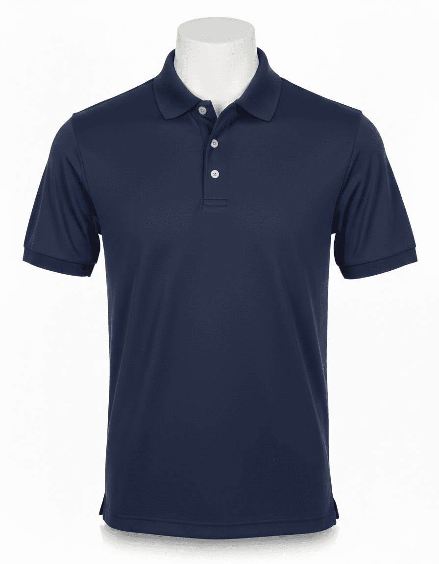 School Polo Shirt - Navy