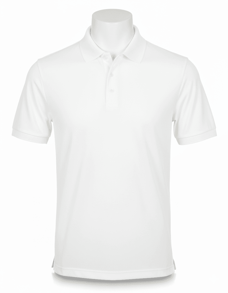 School Polo Shirt - White